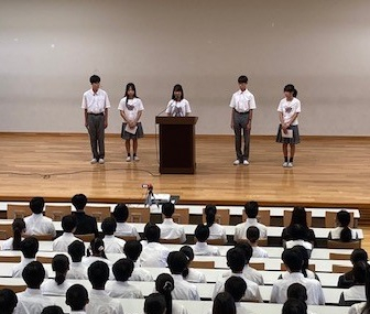 060930 中学全校集会 (4)